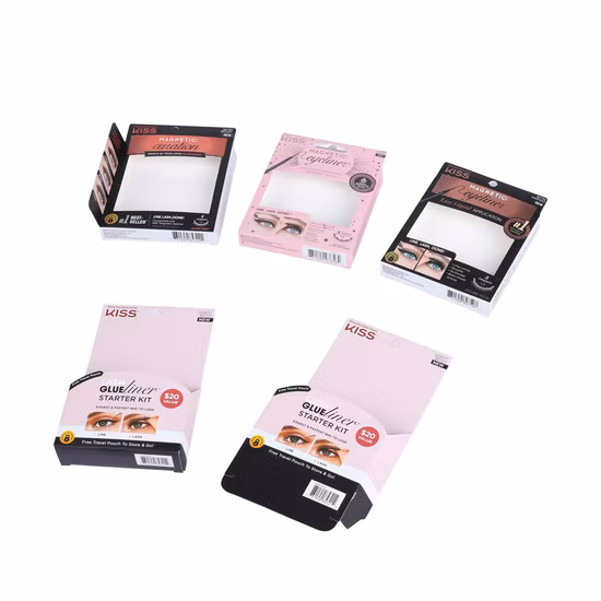 Le maquillage cosmétique de paquet adapté aux besoins du client par gros brosse des cils de vison