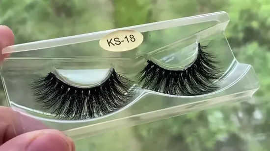 Klp34 Best Seller 3D Mink Lashes3d Eyelashes Wholesale Vendor Private Label Mink Eyelashes 3D Mink Lashes and Custom Package