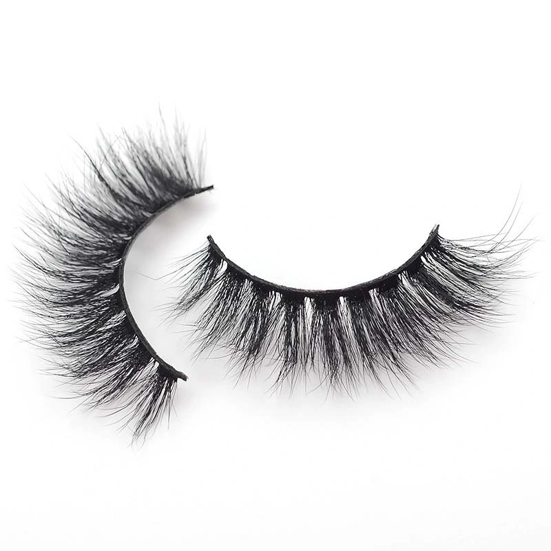 Vegan Cruelty Free Biodegradable Faux Mink Lashes 3D Natural False Eyelash Wholesale Synthetic Fluffy Eyelashes