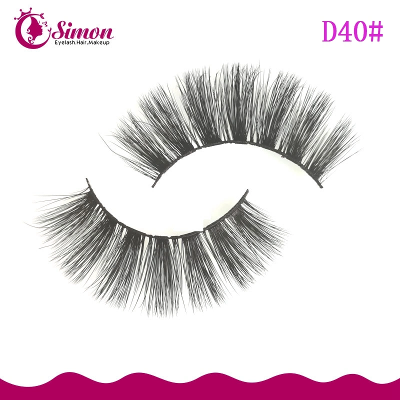 High Quality 3D Mink Lashes Mink Eyelash Human Hair Faux Mink Lashes Synthetic False Eyelashes