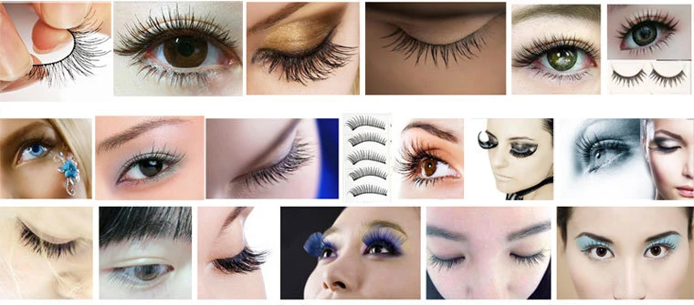 Wholesale Private Label Natural Synthetic Eyelashes False Real Mink Eyelash Online