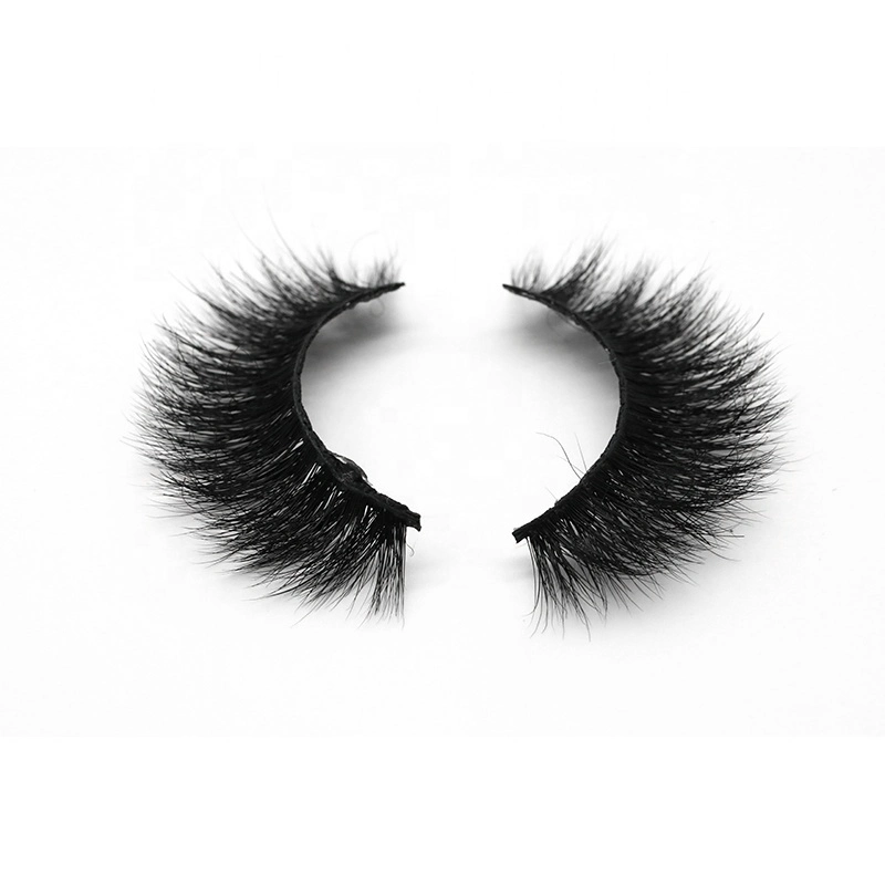 3D Faux Mink 25mm Eyelashes Vendor False Korean Silk Synthetic Eye Lash