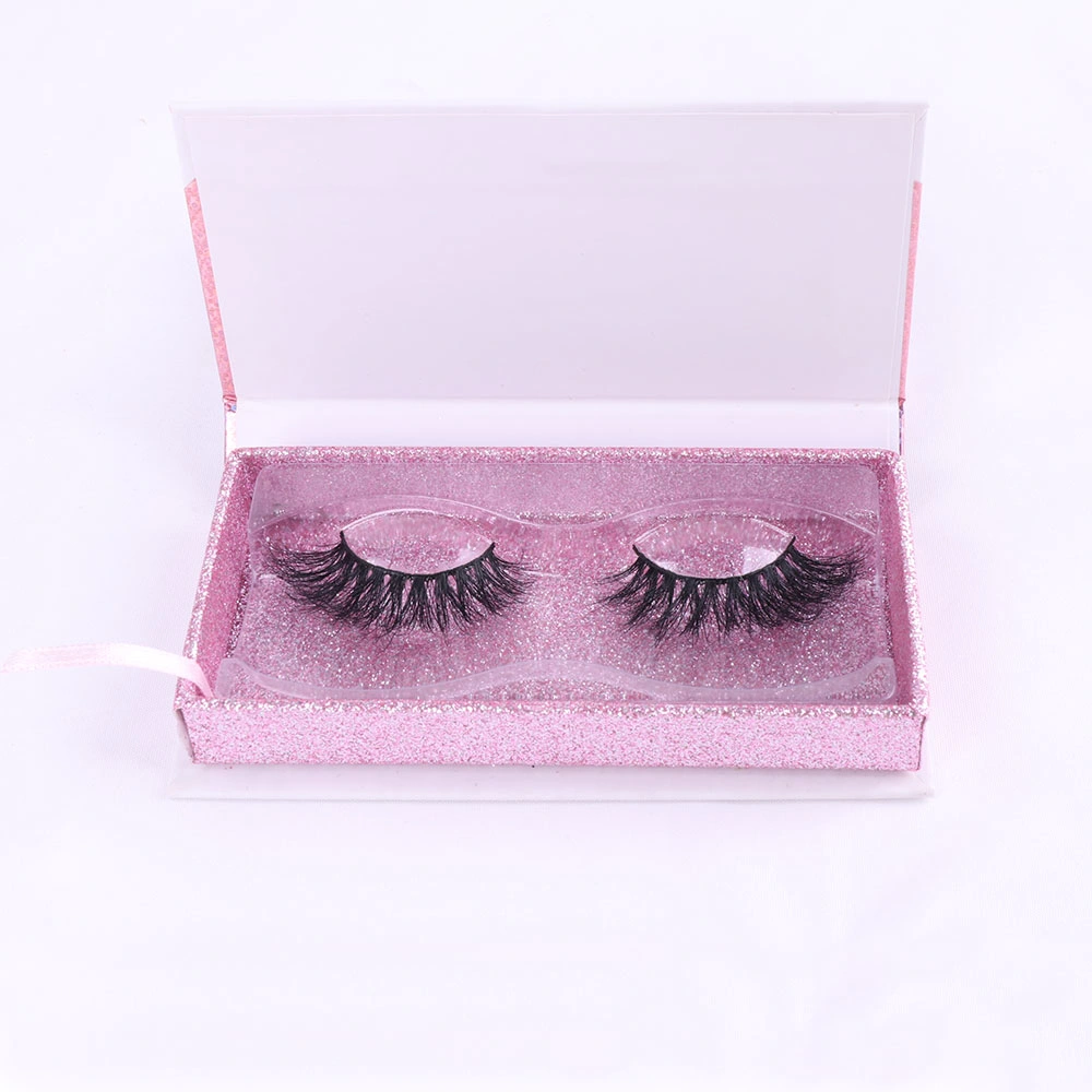 Factory Wholesale 25mm 3D Real Siberian Mink Eyelashes with Customize Own Brand Box