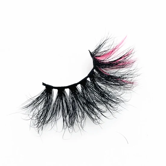 Extension de cils 3D Imitation Mink Colored Eye End 100A-7c