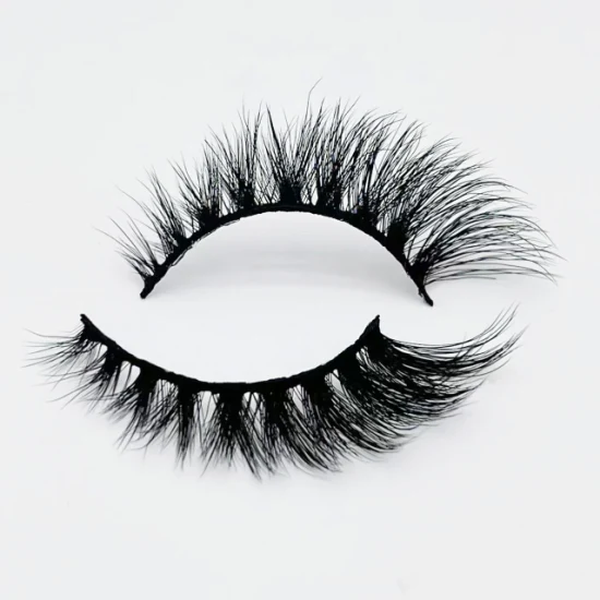 Cat Eye Lashes Faux Mink Cils végétaliens en faux vison de haute qualité